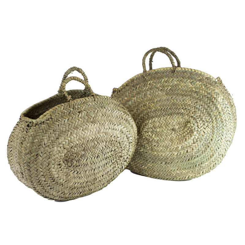 Round Market Basket #FrenchCountry #Frenchmarket #marketbasket