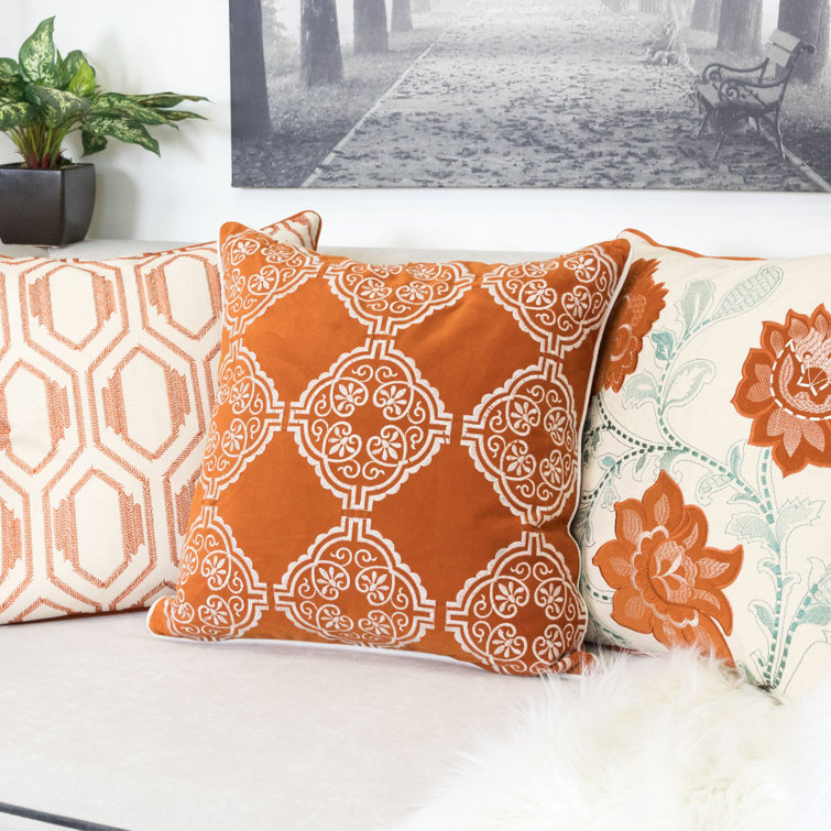 terracotta outdoor pillows