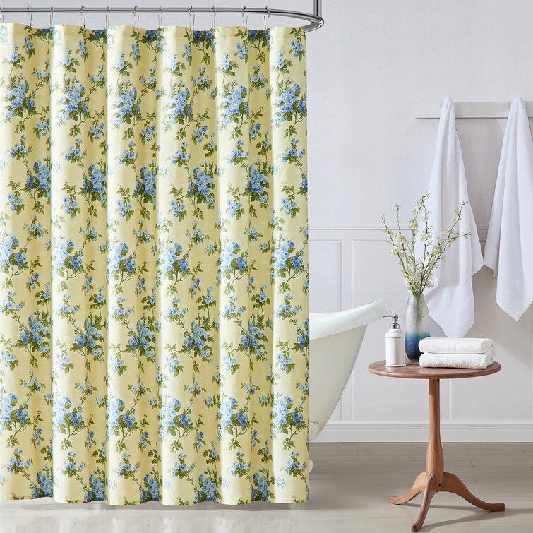 Tropical Plant Shower Curtain Thick Waterproof Bathroom Home Decor 12 Hooks LO 