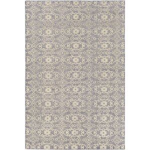 Eramana Hand Hooked Gray/Beige Area Rug