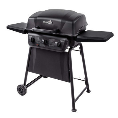 Char-Broil Classic 3-Burner Propane Gas Grill with Side Burner Char-Broil