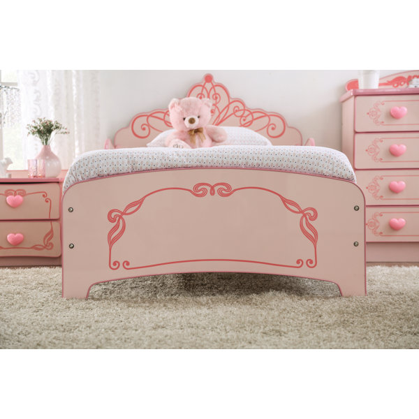SINGLE BED LOL SURPRISE GLAM DUVET COVER SET DOLLS DIAMOND CROWN PINK WHITE