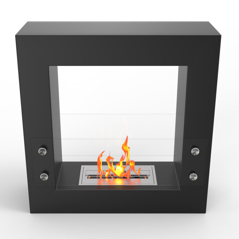 Ebern Designs Monroe Ventless Ethanol Fireplace Wayfair