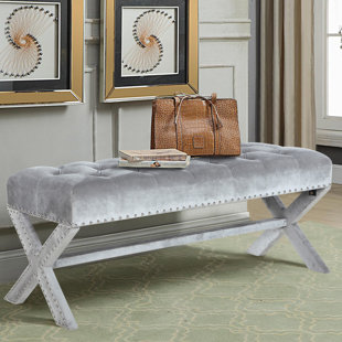 Go to store & view more images House of Hampton Marston Moretaine Upholstered Bench