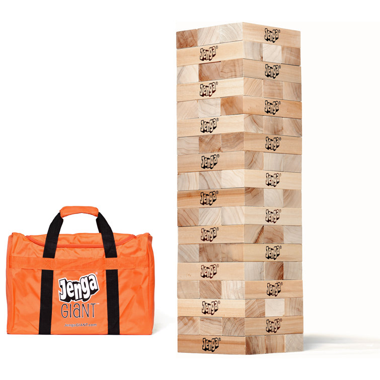 Jenga Giant Js7 Hardwood Game Reviews Wayfair