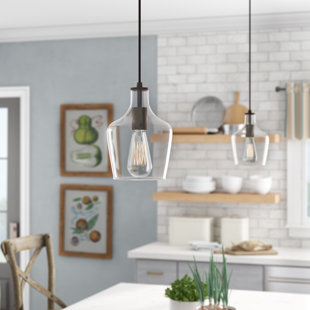 Glass Pendant Light Bar Lamp Kitchen Modern Pendant Lighting Home Ceiling Lights 