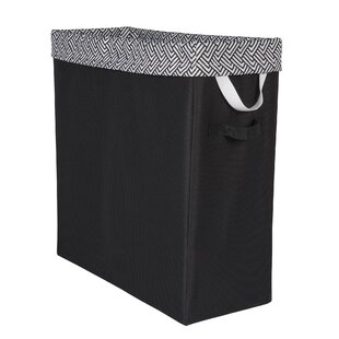 Hanging Laundry Hamper Hangs 30" Small Spaces Cloth Basket Storage Easy To Carry 