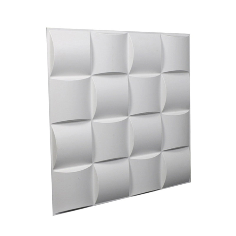 Orren Ellis Osblek 19 7 X 19 7 Vinyl Wall Paneling In White Wayfair