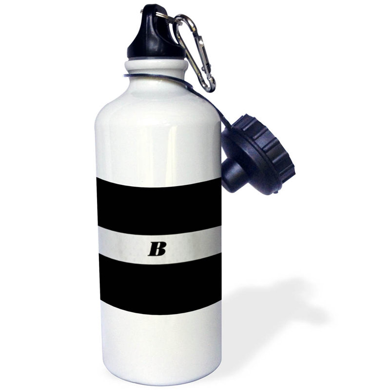 3drose Monogram Letter 21 Oz Stainless Steel Water Bottle Wayfair