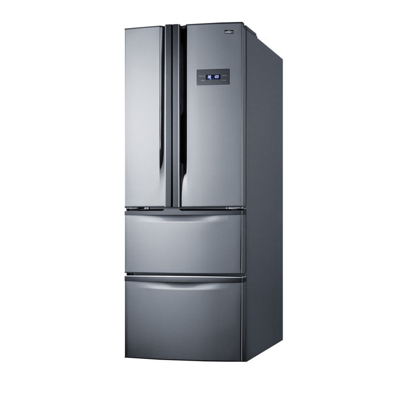 Summit Appliance 27 Energy Star Counter Depth French Door 13 7 Cu Ft Refrigerator Reviews Wayfair