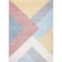 KIDS LAMA RUG THICK DENSE PILE IN ALL SIZES PINK COLOR 