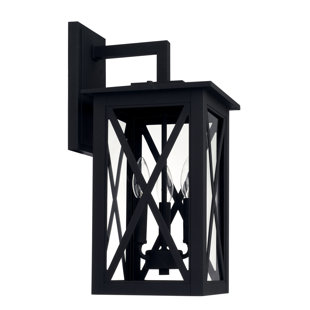 Go to store & view more images Aticus 3-Light Outdoor Wall Lantern by Alcott Hill