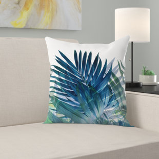Palm Leaf Pillow Wayfair