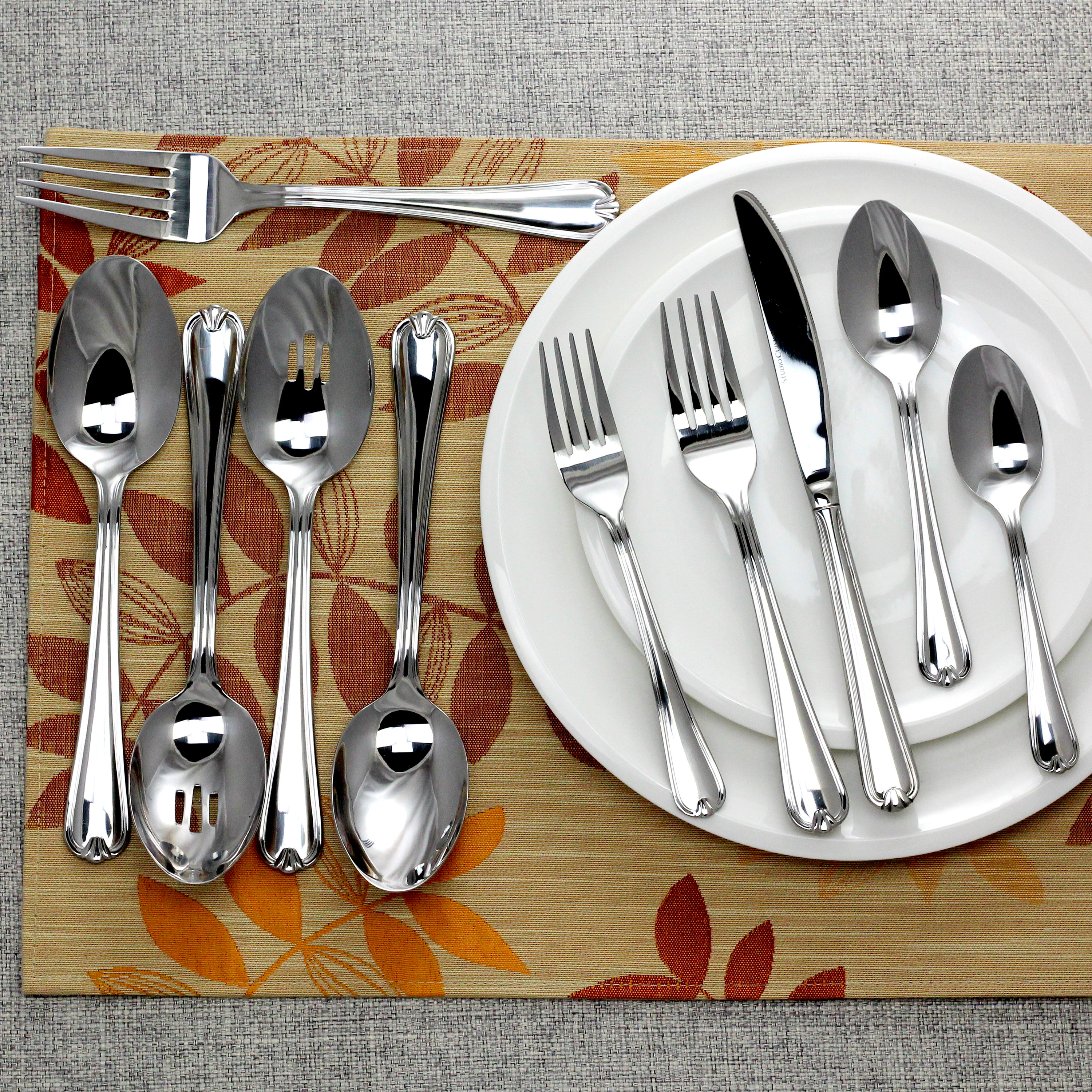 Studiocuisine Cecily 101 Piece Flatware Set Service For 16 Reviews Wayfair