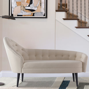 Go to store & view more images Everly Quinn Rush Tufted Chaise Lounge