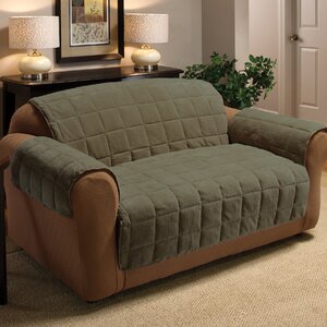 Burnham Box Cushion Loveseat Slipcover