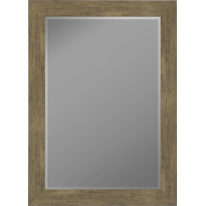 Weathered Sand Barnwood Wall Mirror