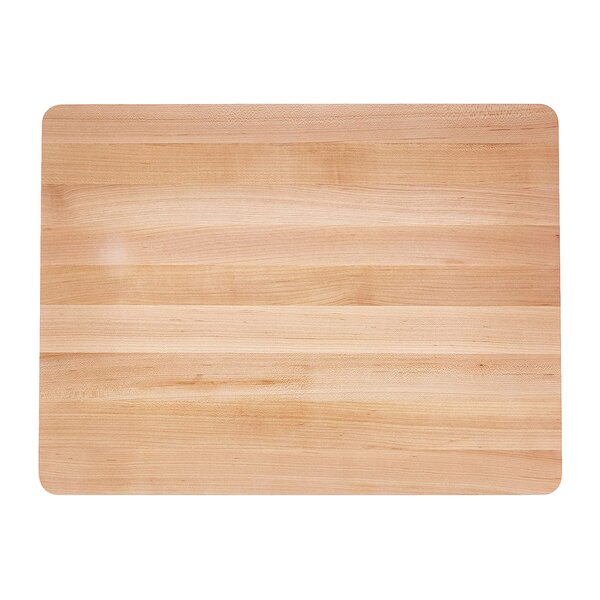 Brown KSNY All in Good Taste Wood Cutting Board Rectangle 