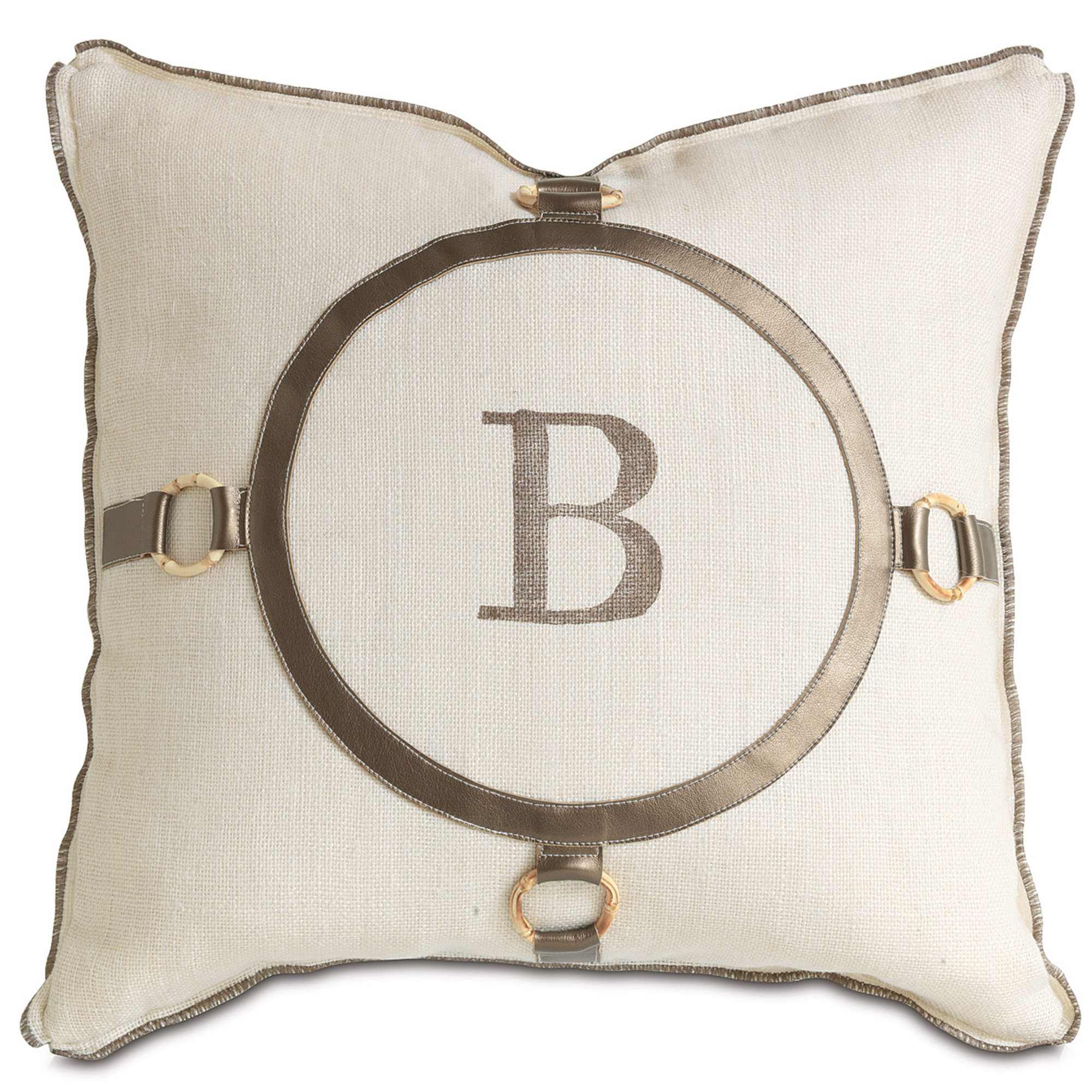 Eastern Accents Barclay Butera Monogram 20 Throw Pillow Wayfair Ca