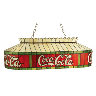 Go to store & view more images Meyda Tiffany Tiffany Coca-Cola Pool Table Pendant