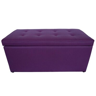 Ebern Designs Nydam Upholstered Storage Bench  Upholstery: Violet purple