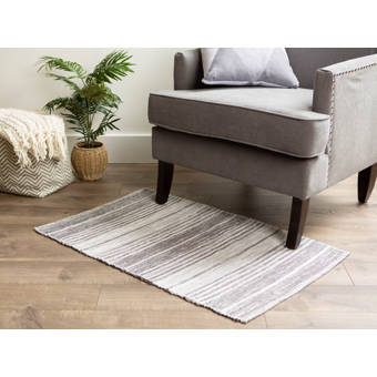 East Urban Home Blurred Out 178 Gray Area Rug Wayfair