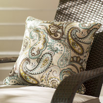 paisley throw pillows