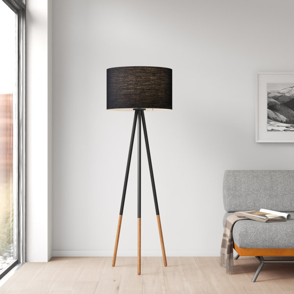 Eckert 60 25 Tripod Floor Lamp Reviews Allmodern