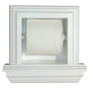Recessed Toilet Paper Holders You Ll Love Wayfair Recessed Toilet Paper Holder