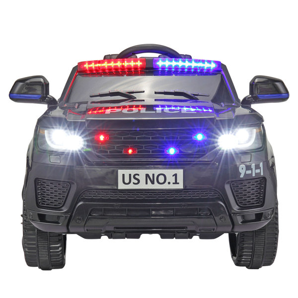 toddler ride on police car