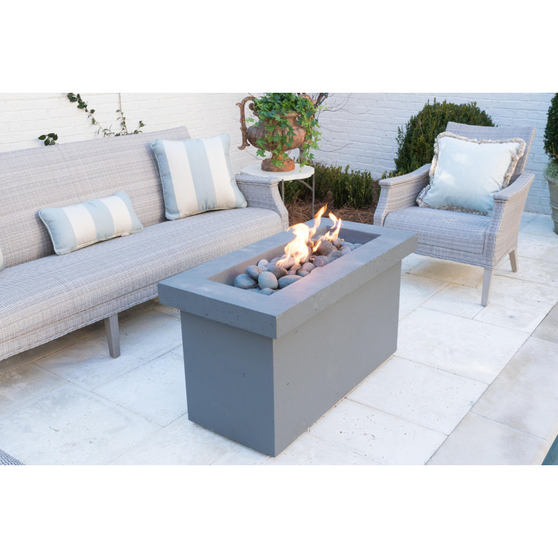 Urban Series Stone Propane Fire Pit Table
