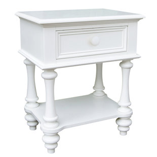 Emelia Shelf 1 Drawer Nightstand