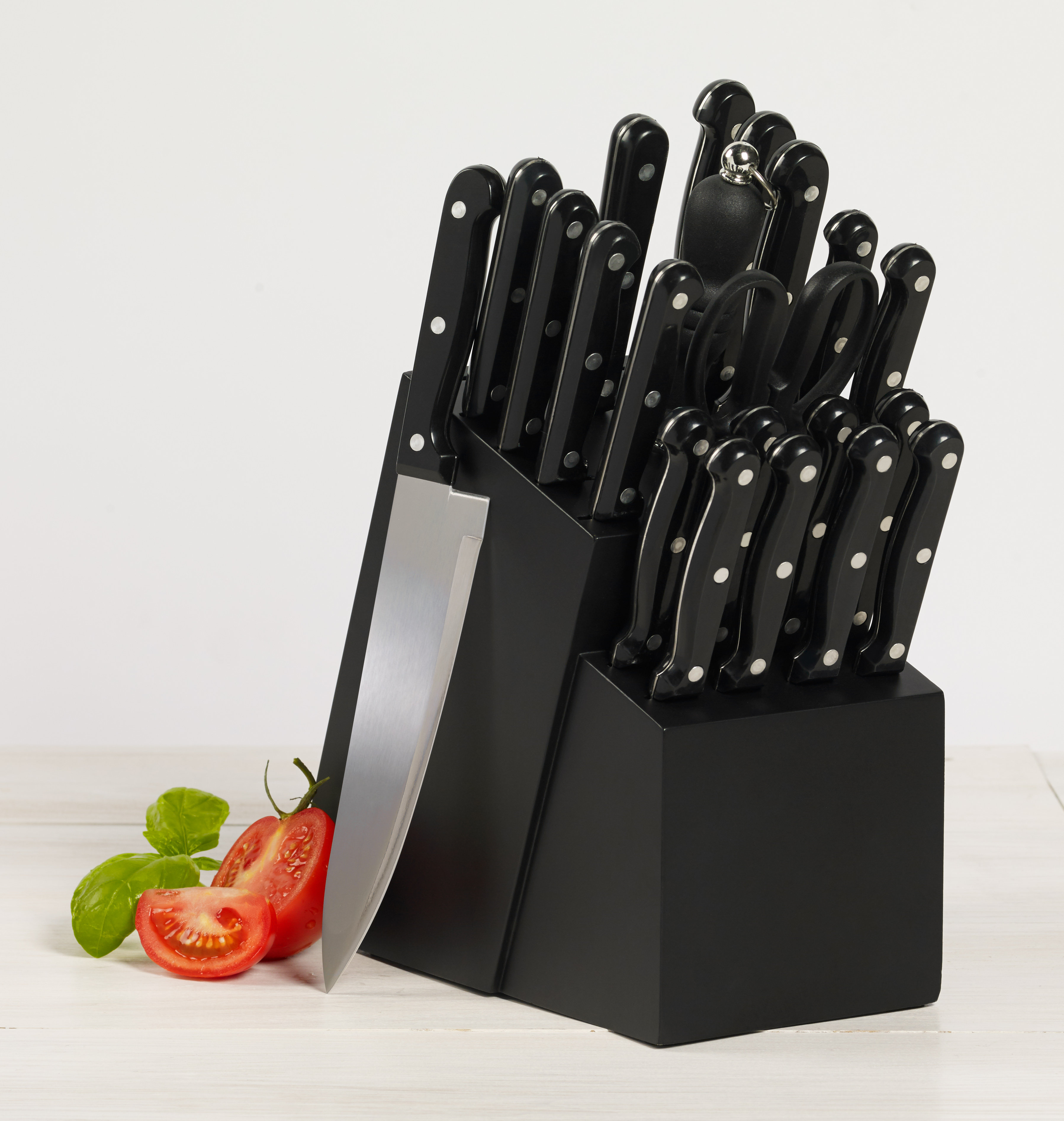 Basic Essentials 22 Piece Knife Block Set Wayfair