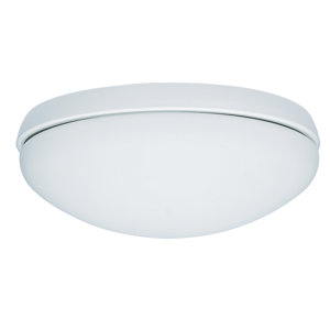 Low Profile 1-Light Bowl Ceiling Fan Light Kit
