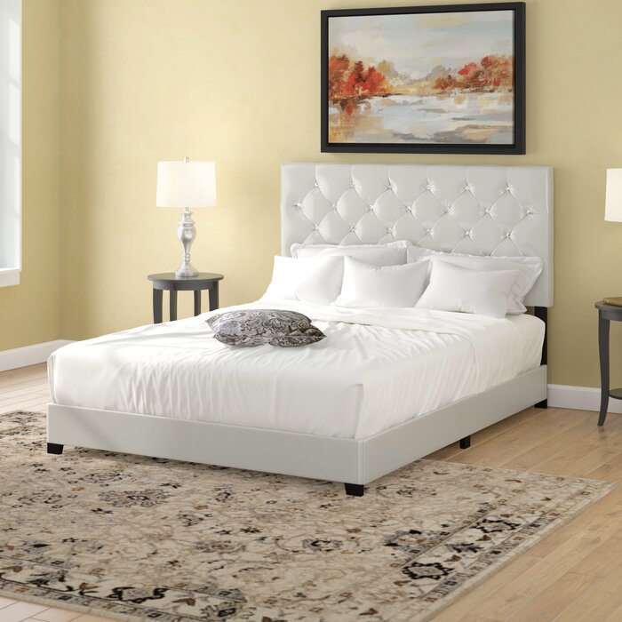 Ridenhour Diamond Upholstered Standard Bed