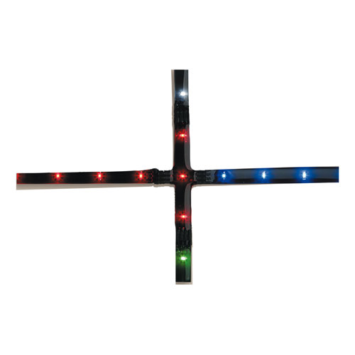 Cross 7cm Under Cabinet Strip Light Symple Stuff Colour: Red