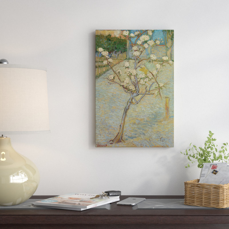 Vault W Artwork Small Pear Tree In Blossom 1888 By Vincent Van Gogh Print On Canvas Wayfair