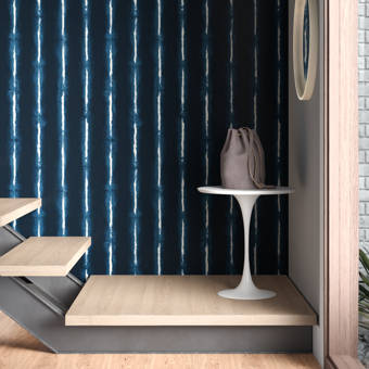 Reece Shibori 2 75 L X 20 5 W Smooth Peel And Stick Wallpaper