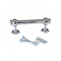 Polished Chrome Kruse Hardware Milano Door and Drawer Knob Qty 1 per Package 1-1/4in Diameter Polished Chrome Kruse Hardware Milano Door and Drawer Knob Qty 1 per Package 1-1/4in Diameter