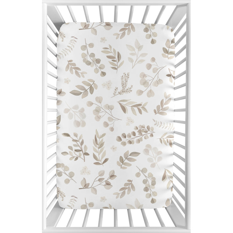 botanical crib sheet