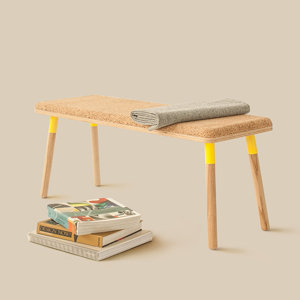 Sitzbank Marco aus Holz von Hokku Designs