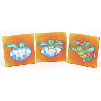 3storiestradingcompany Growing Kids Sea Turtle Journey 3 Piece