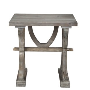 Pellegrino Solid Wood Trestle Coffee Table By Lark Manor