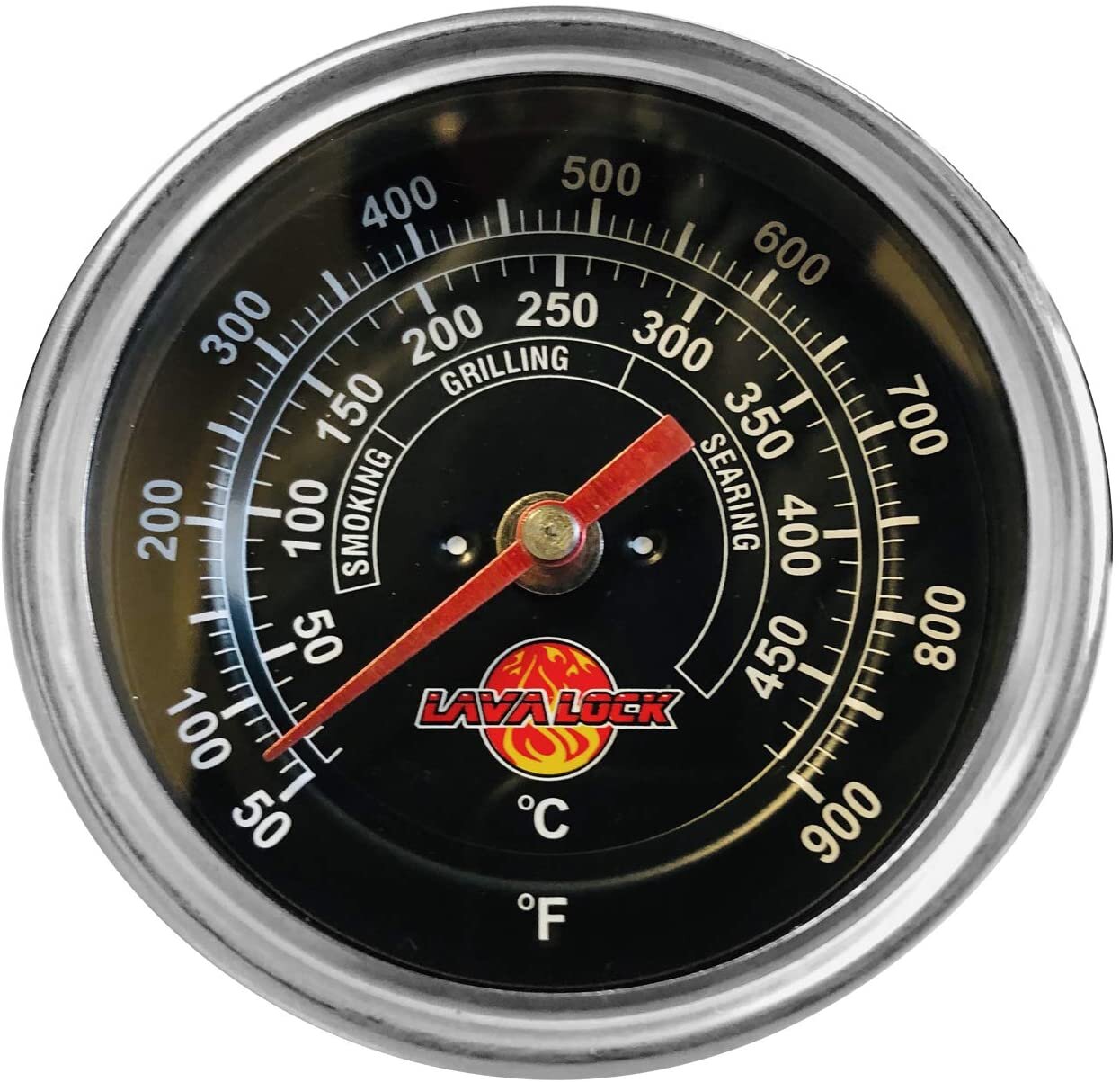 3" BBQ SEALED SS COMMERCIAL Thermometer Barbecue Smoker Temperature Gauge 