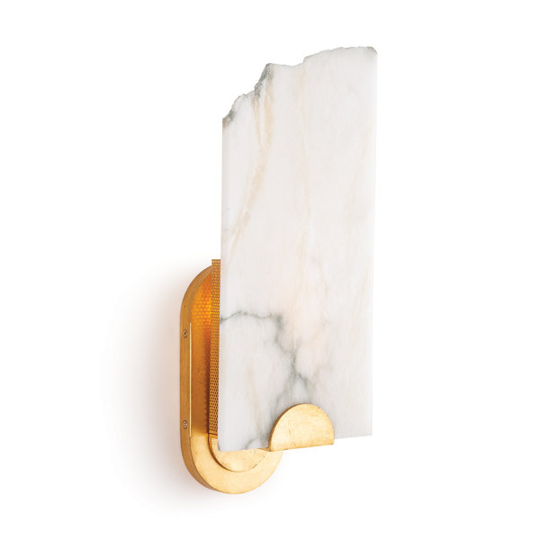 alabaster wall sconce