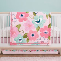 cherry blossom crib set