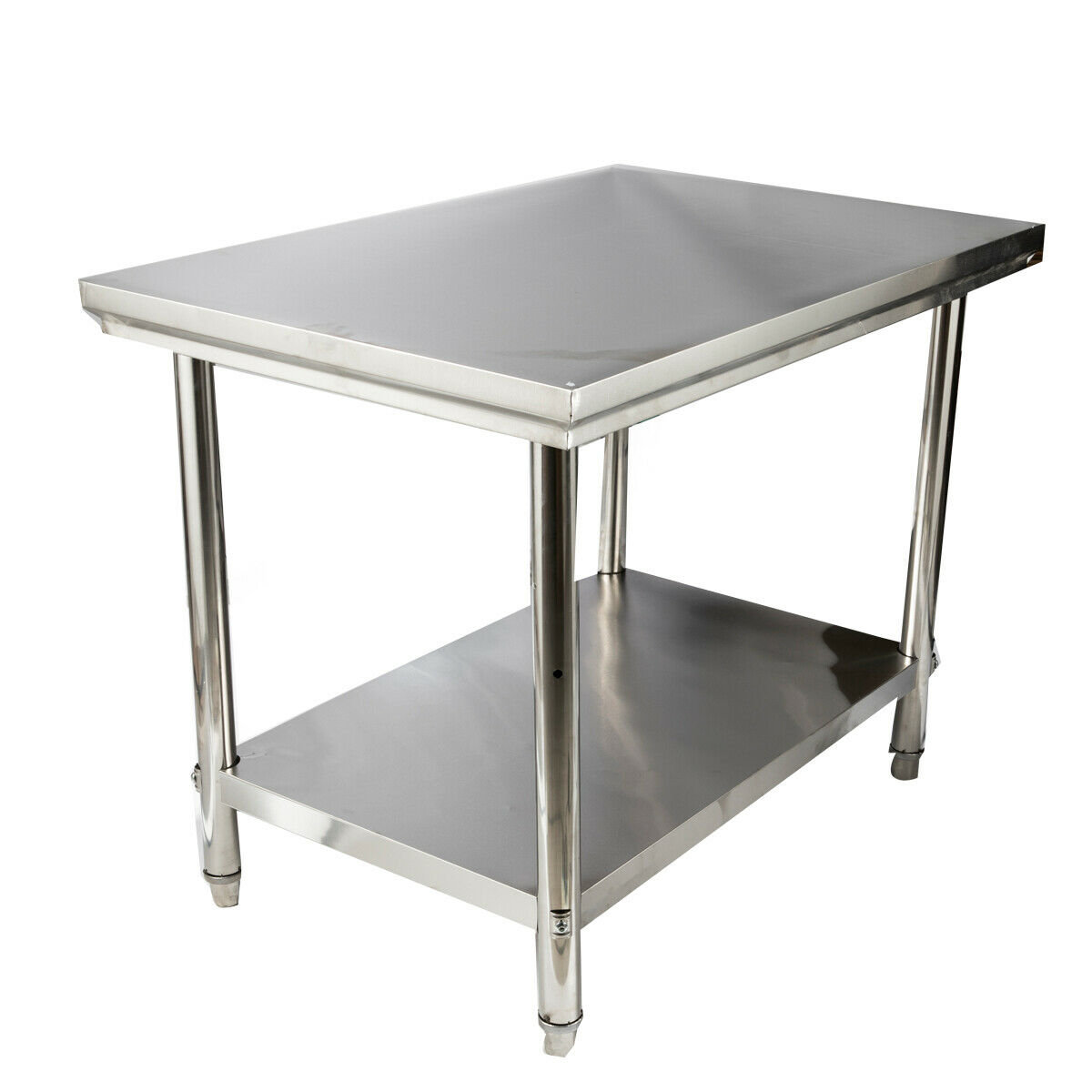 Commercial Prep Tables 40" x 28" Stainless Steel Kitchen Work Table