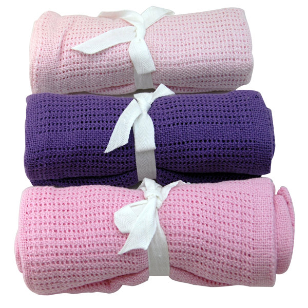 cotton cellular blanket