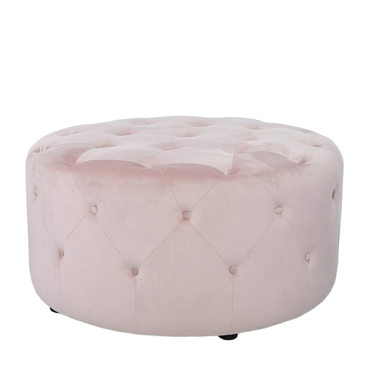 round velvet stool