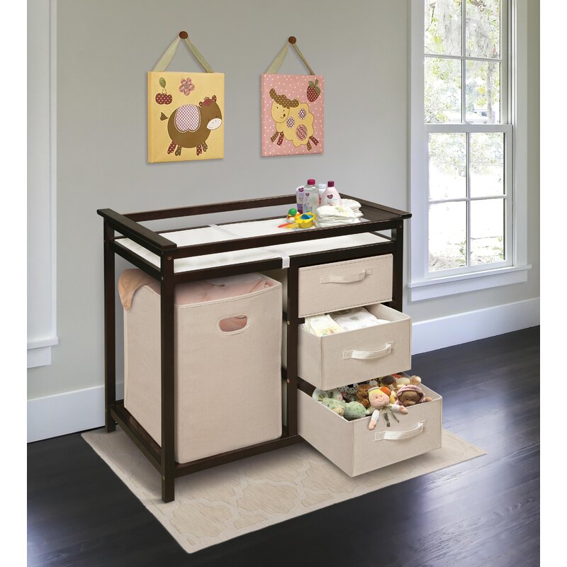 Viv Rae Hennis Sawyer Avery Changing Table With Pad And With 3